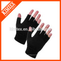 Acrylic knit fingerless gloves wholesale